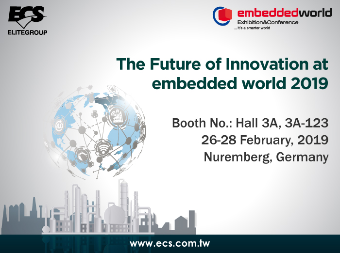 ECS embedded world 2019 - Hall 3A, 3A-123