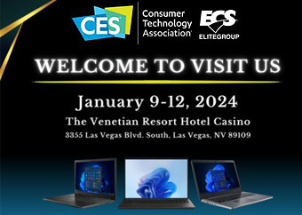 ECS Unveils New Business and Education Laptops at CES 2024