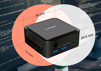 ECSIPC Introduces the New LIVA Q3 Series Pocket-sized Mini PC: Small in Size, Big in Performance