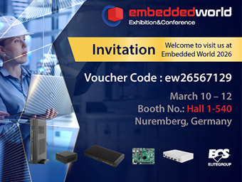 ECS Highlights Fanless and Edge Computing Platforms at Embedded World 2026