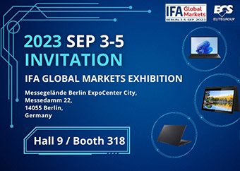 ECS Presents Latest Lineup of Laptops for Education and Business at IFA Berlin 2023