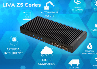 A ECSIPC apresenta os mini PCs da série LIVA Z5 para aplicações industriais